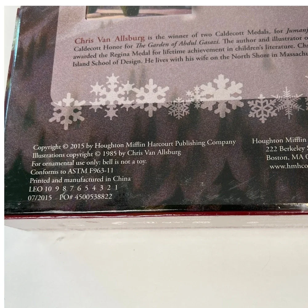The Polar Express Holiday Gift Set Book DVD‎ CD Poster New Sealed